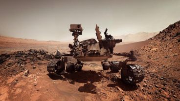 Las rocas y el suelo marciano ofrecen protección contra la radiación.