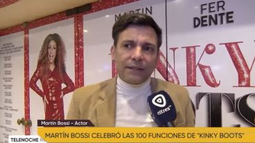 Bossi habló en El Tres.