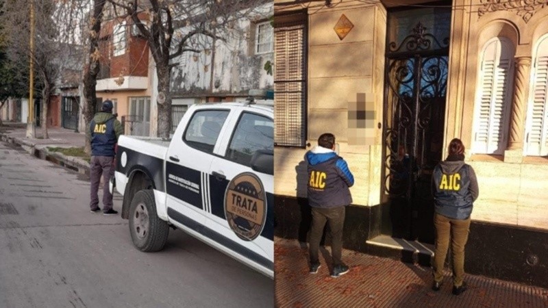 Los operativos realizados este jueves en Rosario.