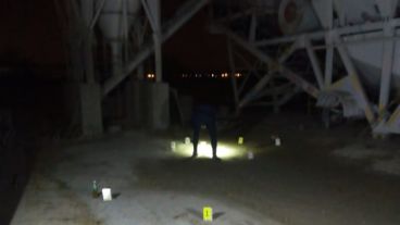 La víctima fue encontrada en un predio de Roldán.