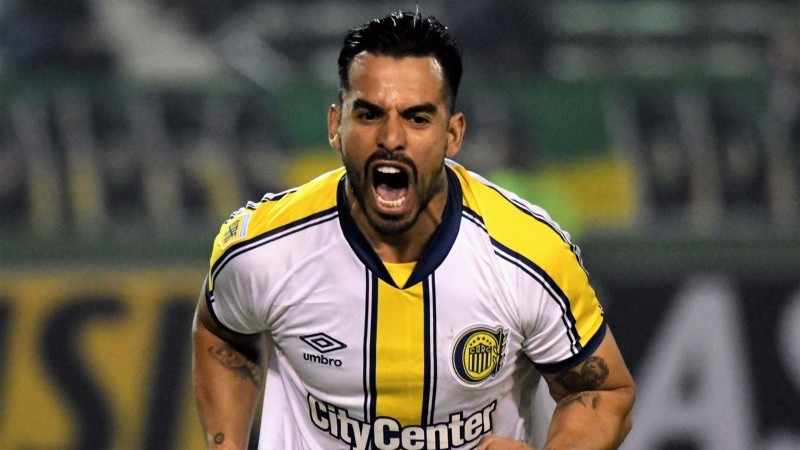 El paraguayo Báez grita con todo el empate en el Minella.