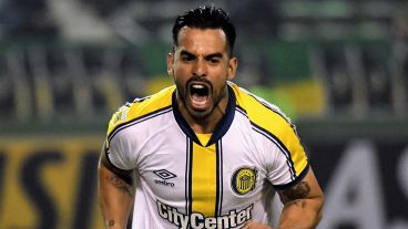 El paraguayo Báez grita con todo el empate en el Minella.