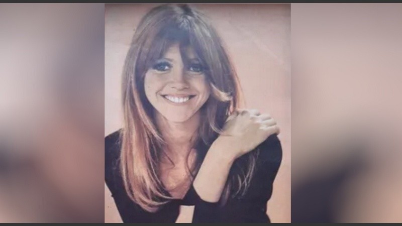 Liliana Caldini cuando fue tapa de la Revista Gente.