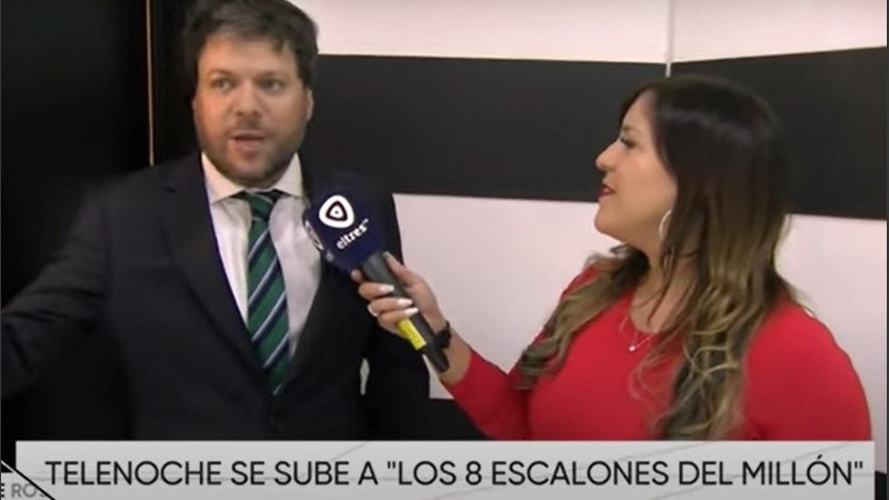 Guido Kaczka, mano a mano con Telenoche.