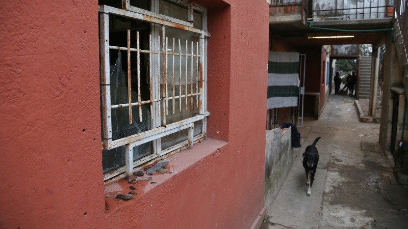 El ataque a la verdulería fue en horas de la madrugada. 