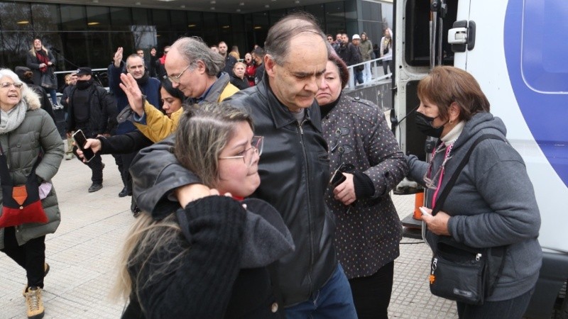 El padre de Priscila se mostró aliviado por la decisión de la justicia de absolver a su hija.
