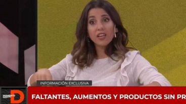 La panelista contó indignada cuánto gasta en el súper.