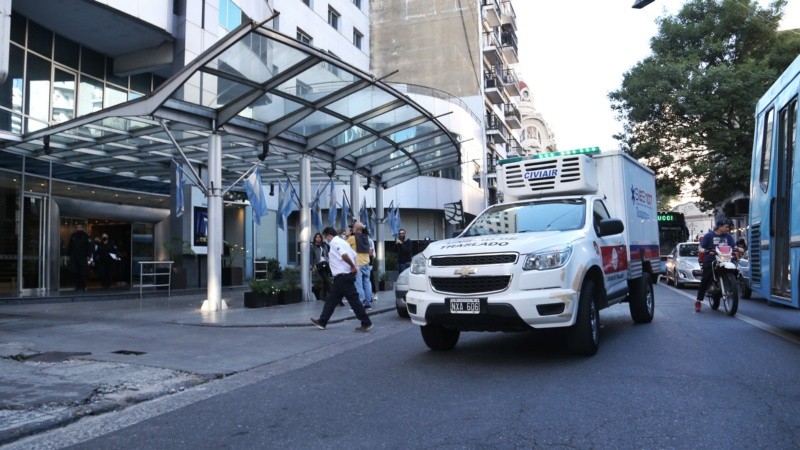 Nara Acosta fue encontrada el 18 de abril en la habitación 801 del Plaza Real, en Santa Fe al 1600.