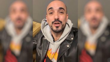 El cantante Abel Pintos.