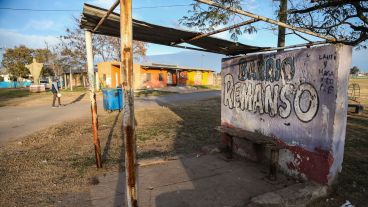 En el ingreso a Baigorria se encuentra el emblemático barrio.