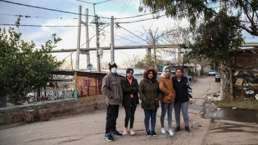 Vecinos del barrio Remanso Valerio.