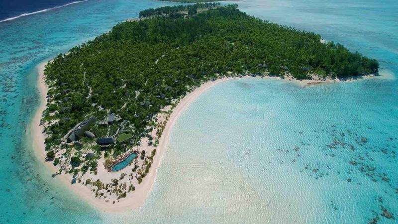 La isla privada se convirtió en el resort ecológico más exclusivo del mundo