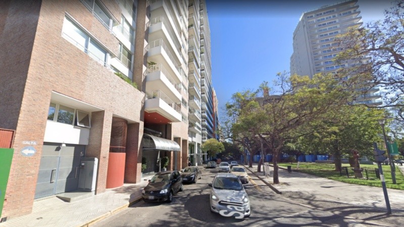 Salta entre Mitre y avenida del Huerto, donde fue el hecho.