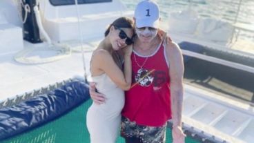 Barby Franco y Fernando Burlando.