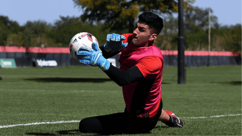 Franco Herrera sería el arquero titular ante Racing y Central. 