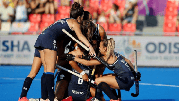 El seleccionado femenino de hockey sobre césped está entre las cuatro mejores del Mundial.