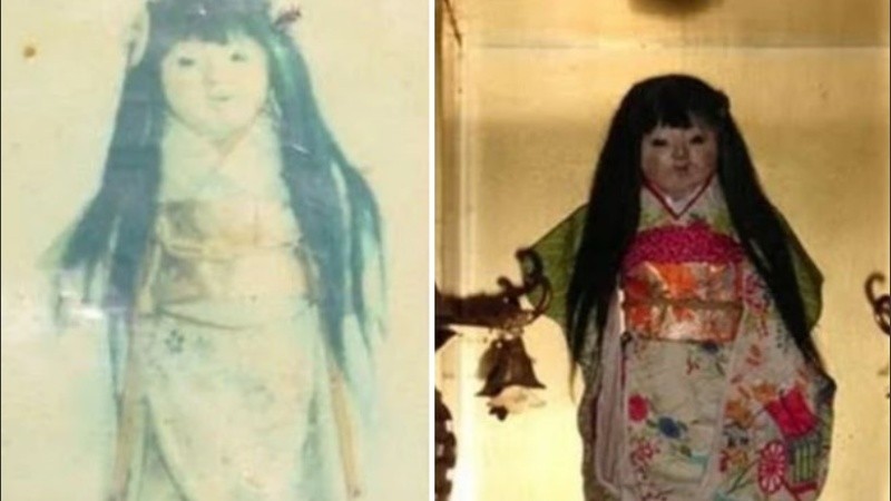 La muñeca ahora se encuentra en el templo de Mannenji. 