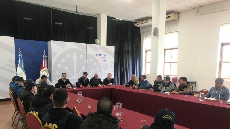 El encuentro de este jueves para definir medidas.