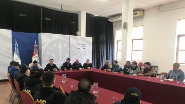 El encuentro de este jueves para definir medidas.