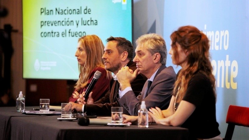 Cabandié encabezó el anuncio este jueves en Casa de Gobierno. 