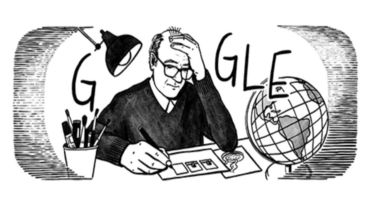 Quino, protagonista del doodle de Google.