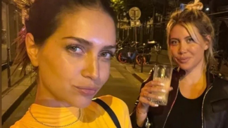 Wanda y Zaira en Ibiza.