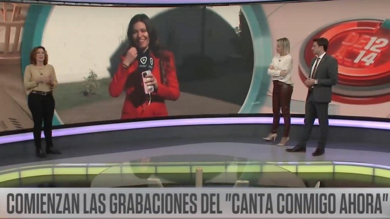 De 12 a 14, en la grabación de 