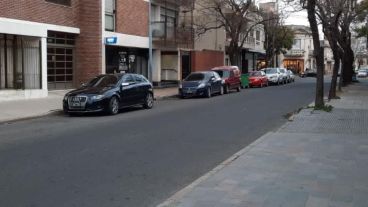 La zona donde se había pactado el encuentro íntimo que no fue