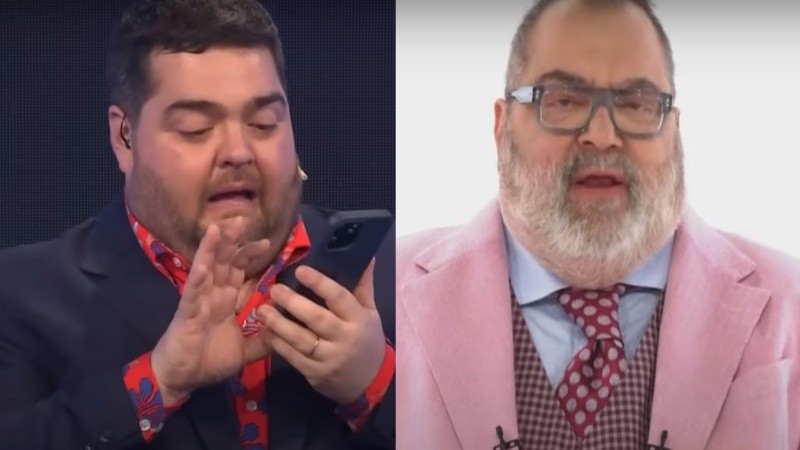 Darío Barssi y Jorge Lanata.