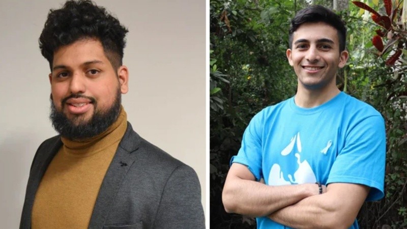 Axel Córdoba y Nicolás Monzón.