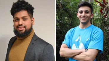 Axel Córdoba y Nicolás Monzón.