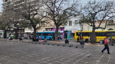 La ciudad en la tarde del clásico.