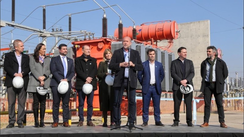 El gobierno provincial inauguró esta semana la Estación Transformadora de Granadero Baigorria