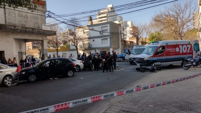 El siniestro se dio en la zona oeste de la ciudad durante la tarde del sábado. 