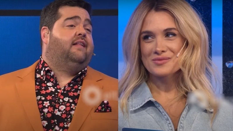 Darío Barassi y Camila Homs.