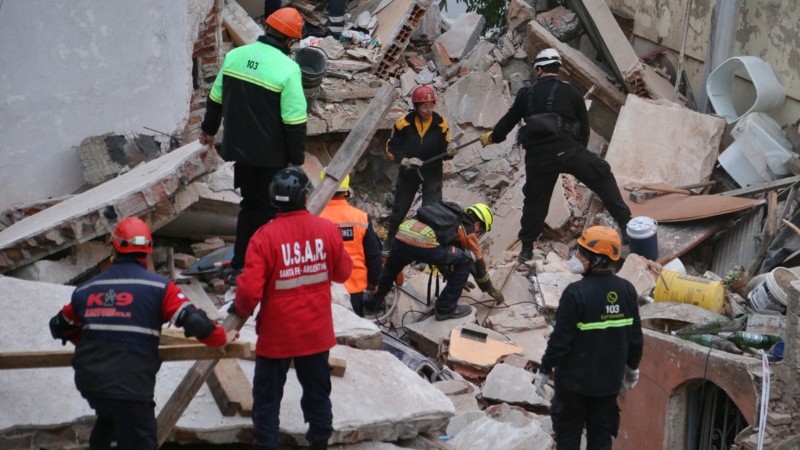 Trabajo incesante en Superí al 200. 