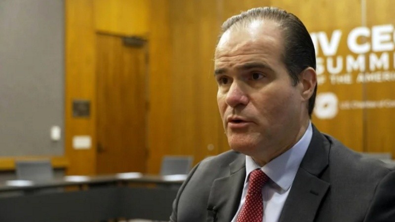 El presidente del Banco Interamericano de Desarrollo, Mauricio Claver-Carone.