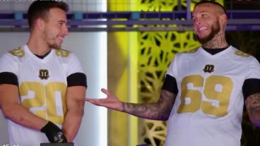 Martín Salwe y Alex Caniggia.