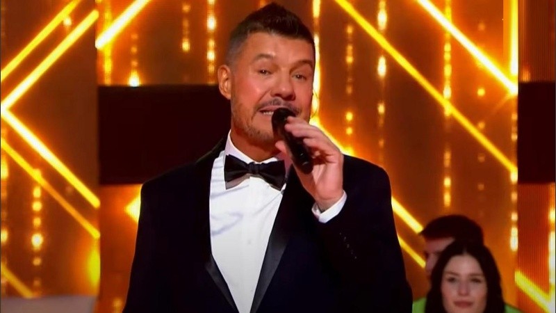 Marcelo Tinelli en el primer programa de 