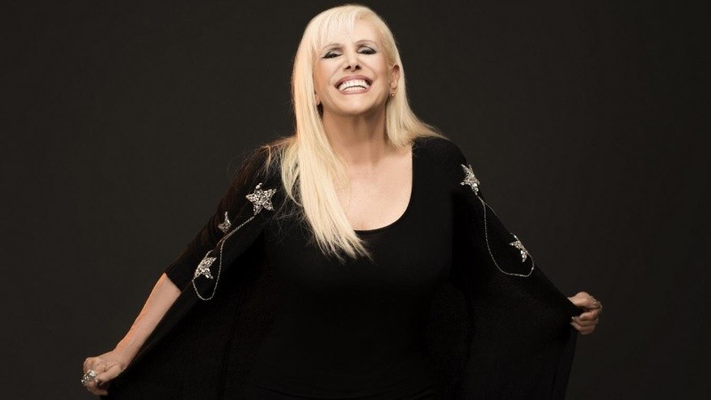 La cantante Valeria Lynch.
