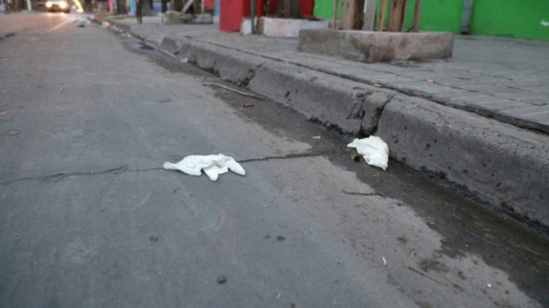 La escena del crimen de Paraguay y Gaboto. 