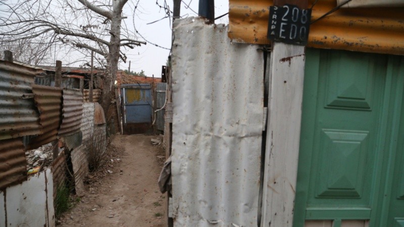 Ottone y Santa Clara, el lugar del crimen, atrás del club Los Pumas. 
