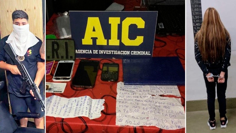 Lucho y los recados manuscritos que le dejó a su pareja, ahora condenada a tres años.