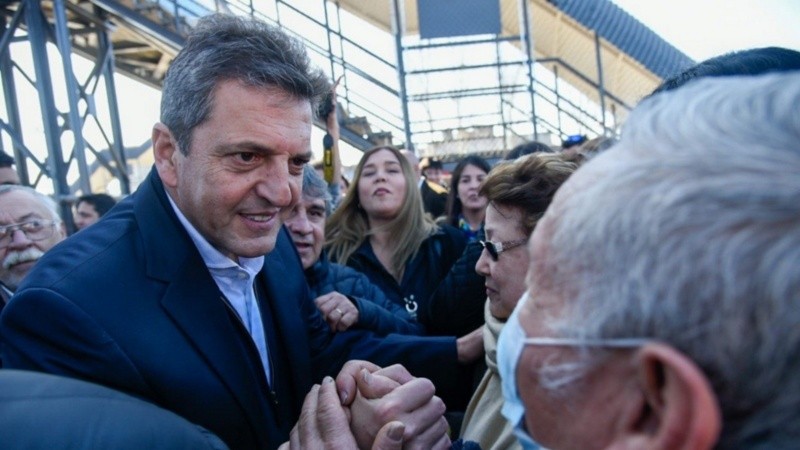 Sergio Massa llega al gabinete nacional.