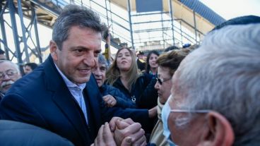 Sergio Massa llega al gabinete nacional.