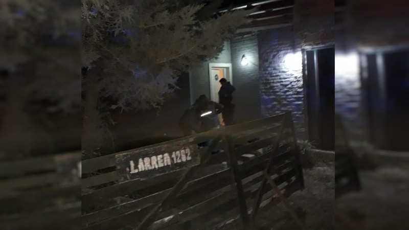 En la casa de los familiares de Elorrieta hallaron restos de sangre.