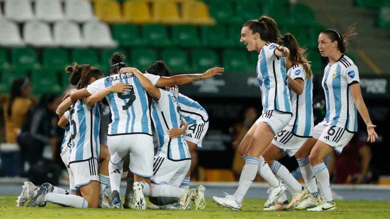 Las chicas argentinas lograron su objetivo de meterse en el Mundial. 