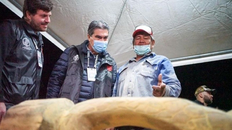 El hecho tuvo lugar durante una recorrida tras una actividad oficial.