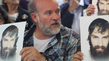 Sergio, hermano de Santiago Maldonado.