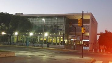 El herido fue internado en el Heca.